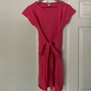 Elegant Pink Tie-Front Dress—JCrew (small)